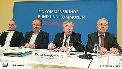 Einkommensrunde 2014 im öffentlichen Dienst bei Bund und Kommunen