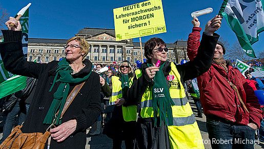 Warnstreiks der Landesbeschäftigten ausgeweitet