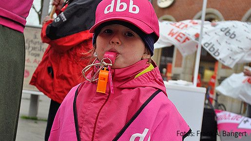 Warnstreik in ganz Thüringen