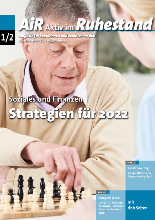 Ausgabe Nr. 01/02, Januar/Februar 2022