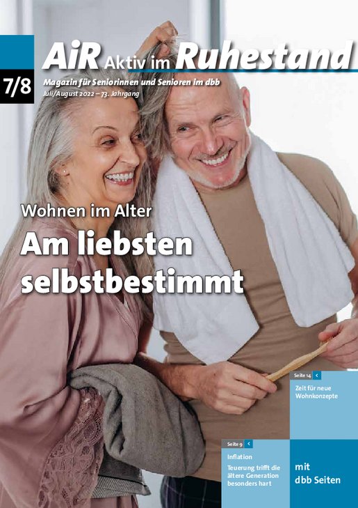 Ausgabe Nr. 07/08, Juli/August 2022